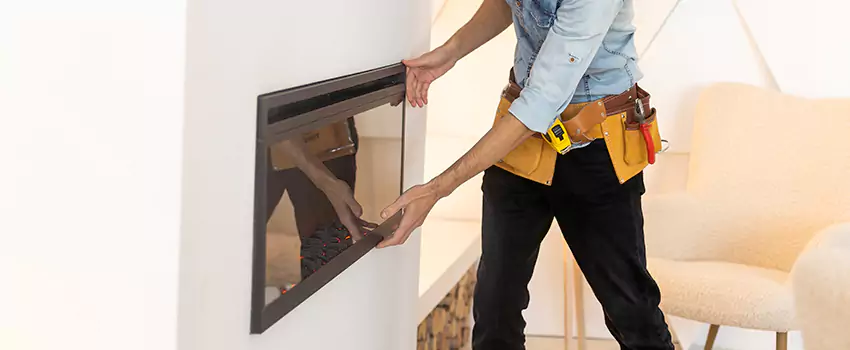 Metal Fireplace Installation in St. Michael, Minnesota