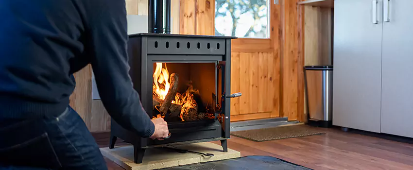 Open Hearth Wood Fireplace Installation in St. Michael, MN