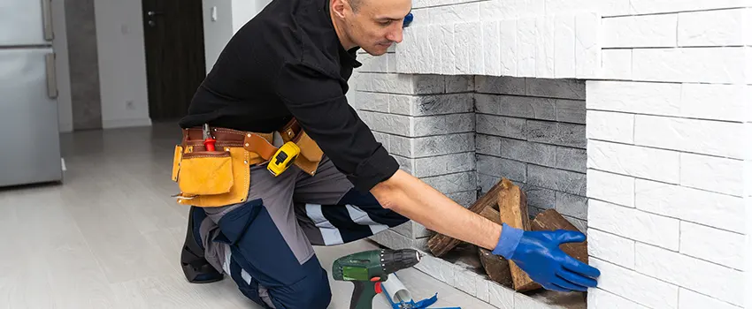 Fireplace Damaged Damper Frame Repair Services in St. Michael, Minnesota