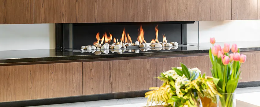 Double-height Fireplace Design Refurbishment in St. Michael, Minnesota